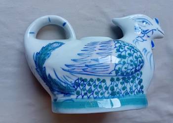 Porcelana chińska - mlecznik w formie ptaka, druga połowa XX w.