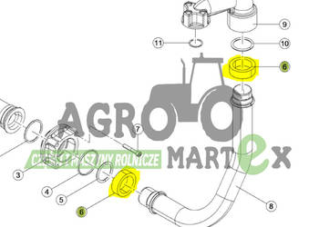 0011298080, 00 1129 808 0, 11298080 PIERŚCIEŃ GŁADKI CLAAS