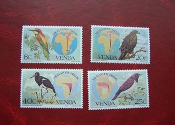 Venda 1983 MNH Mi. 70/73 Fauna Ptaki  a
