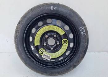 KOŁO ZAPASOWE DOJAZDOWE Audi Seat Vw Golf VI _ 125/70 R16 1K0601027S 5x11