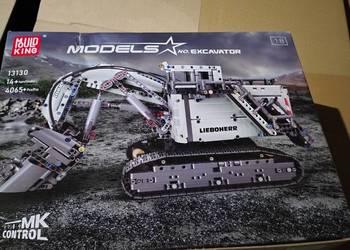 Mould King Technik 13130 Koparka LIEBOHERR Zdalnie Sterowana Aplikacja