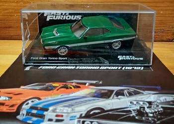FORD GRAN TORINO SPORT szybcy i wściekli model 1/43 Deagostini fast