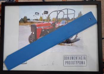 Obrazek z ciągnikiem Ursus 3502 pamiątka oryginał