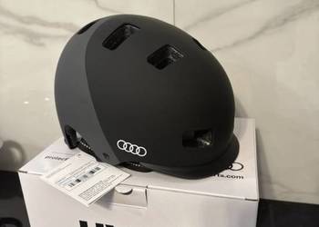 Kask Uvex sygnowany audi na rower hulajnogę rolki