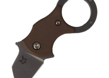 Nóż składany FOX Karambit Mini-TA FRN Coyote, Bead Blasted (FX-536 CB)