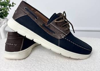Buty męskie półbuty mokasyny sznurowane 39-45