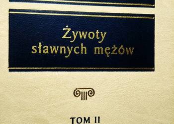 Żywoty sławnych mężów książki prezenty gwiazdka Bródno antyk