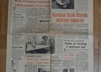 Expres Wieczorny . Karol Wojtyła papieżem .