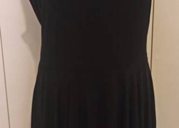 czarna bawełniana sukienka