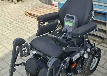 Wózek inwalidzki SKS do domu i na zewnątrz szybki z windą i regulacją siedz