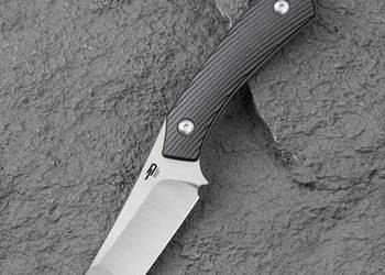 Nóż Bestech Step Black G10, Satin D2 by Denis Simonutti (BFK06A)