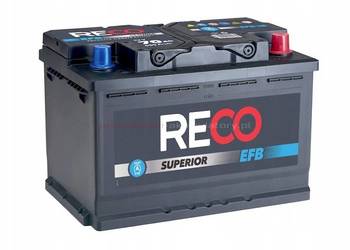 Akumulator RECO EFB RE57068 12V 70Ah 680A P+