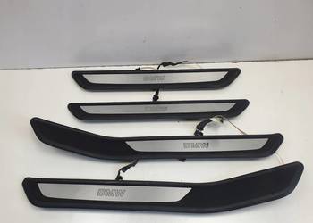 BMW F01 NAKŁADKA PROGOWA LISTWA Podświetlane Kpl