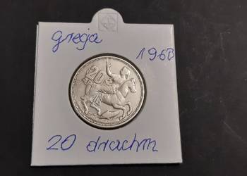moneta srebrna Grecji z 1960r