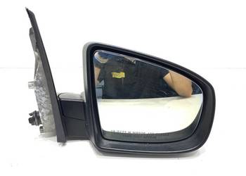 LUSTERKO PRAWY BMW E70 SUV 06-13 BIAŁY ZEWNĘTRZNE PRAWA, BOCZNE
