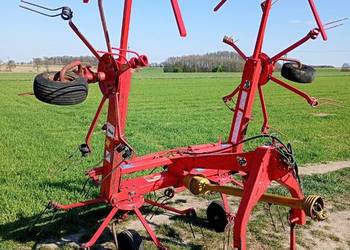 Fella 520 Przetrząsarka przegrabiarka do siana hydrauliczne składana claas