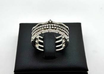 Nowy Srebrny Pierścionek pr 925 4,70g (Rozmiar 21) Nowy Srebrny Pierścionek pr 925 4,70g (Rozmiar 21)