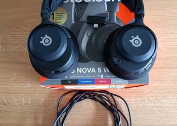 Słuchawki gamingowe steelseries arctis nowa 5 wireless