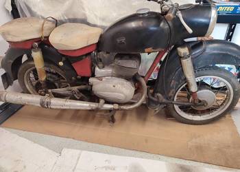 motocykl ES250 Jaskółka z papierami