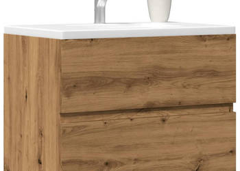 Szafka łazienkowa dąb artisan 60x385x45 cm WM-856244