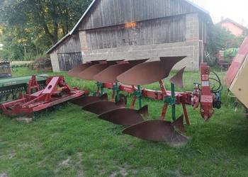 Pług obrotowy 4 skibowy Kverneland VD 100 przedpłużki