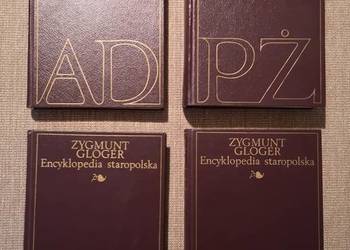 Encyklopedia staropolska Z. Gloger, 4 tomy, WP 1972.