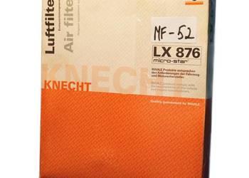 Knecht Mahle LX876 (Knecht Mahle LX 876) Filtr Powietrza