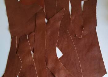 Skóra (332 g) Licowa Włoska średnie i małe kawałki Brązowy i jego odcienie