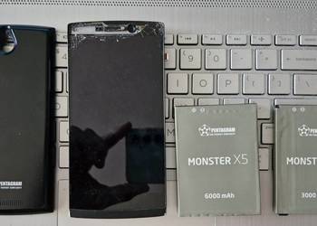 Pentagram Monster X5 + 2 baterie , uszkodzony, cena 100 zł