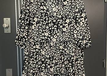 Primark sukienka modny wzór kwiaty floral hit blog roz.44