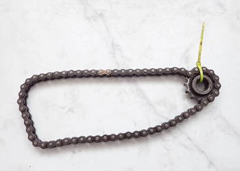 Łańcuszek Zębatka Napęd Rozrusznika Kawasaki KZ 440 Ltd 80-92r Cruiser Cafe