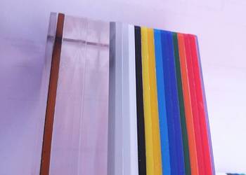 PLEKSI czerwona 100x100 cm EMPLAST cięcie na wymiar akryl