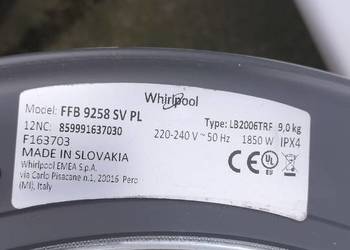 Części do pralki Whirlpool