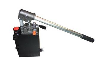 POMPA HYDRAULICZNA RĘCZNA DWUSTRONNA+ZBIORNIK 3L [7086]