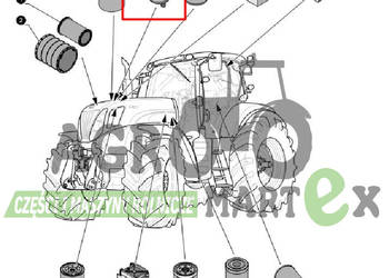 84543561, MLR2146060, 21.46060 FILTR PALIWA T8 CNH zam
