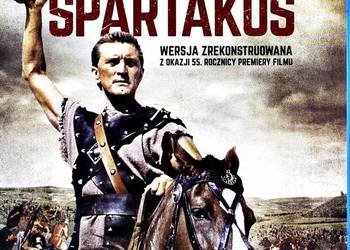 SPARTAKUS  KIRK DOUGLAS  WERSJA ROZSZERZONA   BLU-RAY