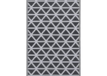 Dywan na zewnątrz czarny 160x230 cm PP WM-310418