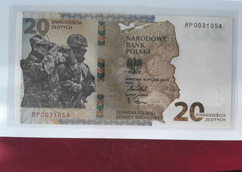 20 zł Ochrona Polskiej Granicy Wschodniej 2022 r.-menniczy 20 zł Ochrona Polskiej Granicy Wschodniej 2022 r.-menniczy