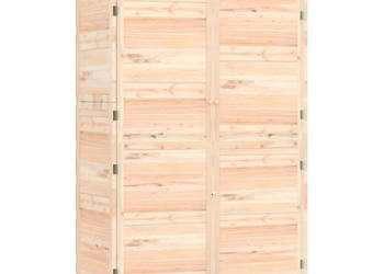 Szopa ogrodowa 102x52x1745 cm lite drewno jodłowe WM-152190