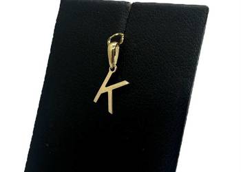 Złota Zawieszka Próby 585 0,13g Literka "K"