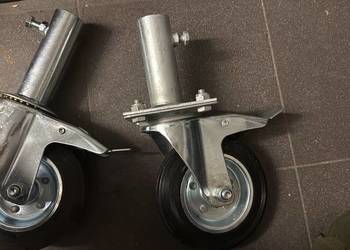 kółko koło do rusztowania warszawskiego 160 mm z hamulcem koło jezdne