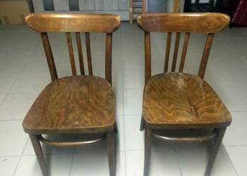 2 sztuki drewnianych krzesał z PRL 2 sztuki drewnianych krzesał z PRL