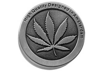 Młynek do Tytoniu Ziół Suszu Grinder Crusher Duży Liść Marihuany Czarny