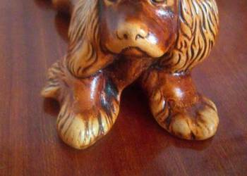 Figurka dekoracja piesek Prl Figurka dekoracja piesek Prl