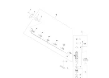 John Deere 9470RX - Zespół wtryskiwacza elektr. DZ121295 (Silnik) John Deere 9470RX - Zespół wtryskiwacza elektr. DZ121295 (Silnik)