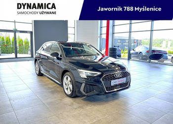 Audi A3 Sportback S-line 35TFSI 150KM S-tronic 2023/2024 r.PL, I wł., VAT …