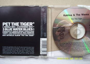 Rock CD singiel; KATRINA &THE WAVES, 1991 rok.
