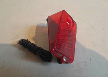 Lampka rowerowa tył na błotnik stary rower retro vintage