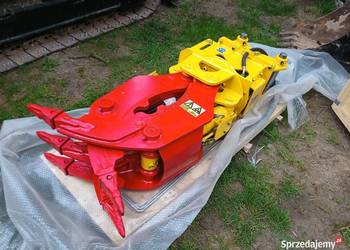 Najwyższej jakości chwytak hydrauliczny z obrotnicą do koparki  6-12 ton
