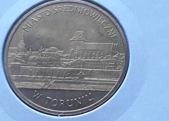 2 zł Miasto Średniowieczne w Toruniu 2006 r.-UNC